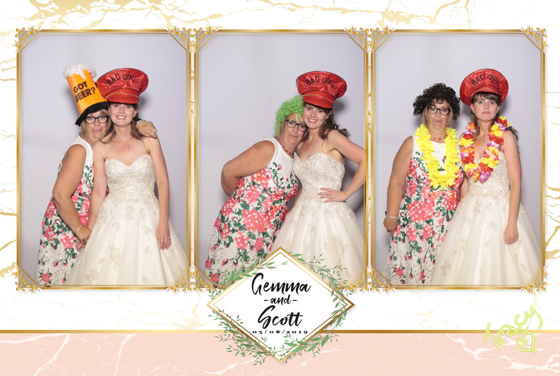 Gemma & Scott's Wedding | View more photos from the event at gallery.myphotoboothexperience.co.uk/u/MyPhotoBoothExperienceLtd/Gemma-Scotts-Wedding
